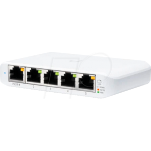 Ubiquiti UBI USW-FLEX-MIN - Switch, 5-Port, Gigabit Ethernet, 1x PoE