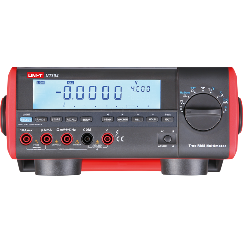 UNI-TREND UT 804 - Tischmultimeter, digital, 40000 Counts, TRMS, USB, RS232