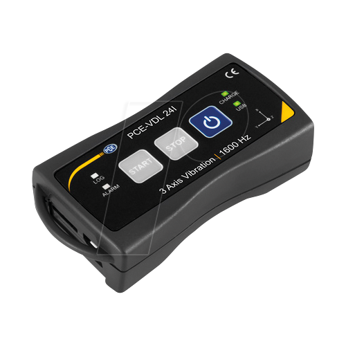 PCE INSTRUMENTS PCE VDL 24I - Datenlogger PCE-VDL 24I, Schock- und Vibrationslogger, 1600 Hz