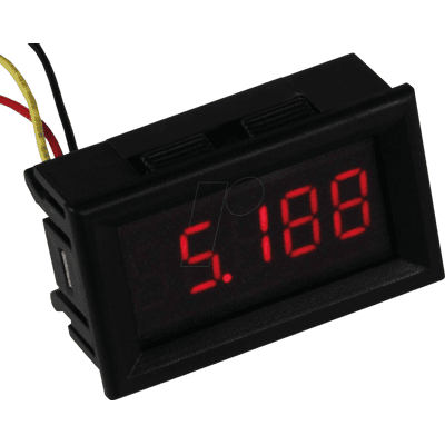 JOY-IT VM433 - LED, Voltmeter, 4 Digit, 3,5 bis 30 V (DC) JOY-IT VM433 - LED, Voltmeter, 4 Digit, 3,5 bis 30 V (DC)