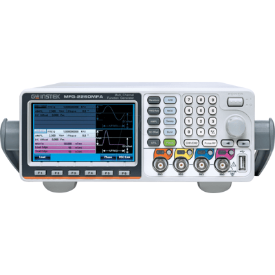 GW-INSTEK MFG-2260MFA - Funktionsgenerator, arbiträr, 2 Kanäle, 60 MHz, RF 160 MHz GW-INSTEK MFG-2260MFA - Funktionsgenerator, arbiträr, 2 Kanäle, 60 MHz, RF 160 MHz