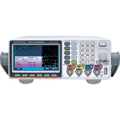 GW-INSTEK MFG-2260MRA - Funktionsgenerator - 2 Kanäle - 60 MHz - RF 320 MHz GW-INSTEK MFG-2260MRA - Funktionsgenerator - 2 Kanäle - 60 MHz - RF 320 MHz
