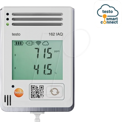 TESTO 0572 1626 - testo 162 IAQ - Datenlogger Temperatur, Feuchte, CO2 und Druck TESTO 0572 1626 - testo 162 IAQ - Datenlogger Temperatur, Feuchte, CO2 und Druck