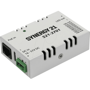 SYNERGY 21 SYN 167427 - POE LED-Netzteil, 16 - 57 V DC, 180 - 700 mA