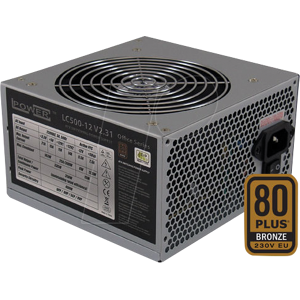 LC500-12 V2.31 - LC Power LC500-12 V2.31, 400 W, bronze