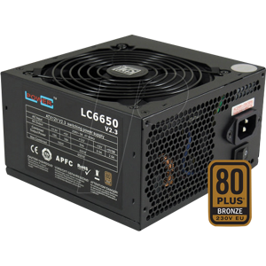 LC6650 V2.3 - LC Power LC6650 V2.3, 650 W, bronze