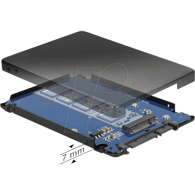 DELOCK 62688 - Konverter M.2 > SATA, mit Gehäuse DELOCK 62688 - Konverter M.2 > SATA, mit Gehäuse