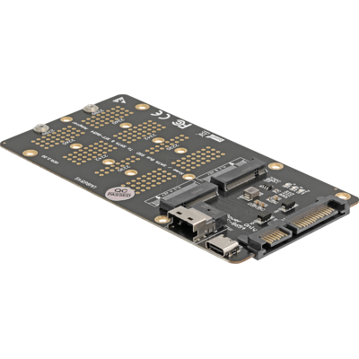 DELOCK 64355 - Konverter M.2 Key M NVMe > SFF-8654 und M.2 Key B SATA > SATA DELOCK 64355 - Konverter M.2 Key M NVMe > SFF-8654 und M.2 Key B SATA > SATA