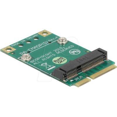 DELOCK 65229 - Mini PCIe Verlängerung Half size > Full size DELOCK 65229 - Mini PCIe Verlängerung Half size > Full size
