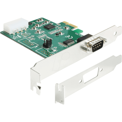 DELOCK 89333 - 1 Port RS 232, seriell, PCIe Karte DELOCK 89333 - 1 Port RS 232, seriell, PCIe Karte