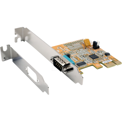 EXSYS GmbH PCIe 1S Seriell RS-232 Karte - Hochleistungs UART EXSYS GmbH PCIe 1S Seriell RS-232 Karte - Hochleistungs UART