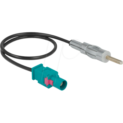DELOCK 85720 - HF-Kabel, FAKRA Z Stecker > DIN Stecker, 32cm DELOCK 85720 - HF-Kabel, FAKRA Z Stecker > DIN Stecker, 32cm