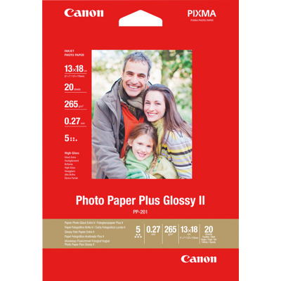 CANON 2311B018 - Fotopapier Plus 130 x 180 mm – 20 Blatt CANON 2311B018 - Fotopapier Plus 130 x 180 mm – 20 Blatt
