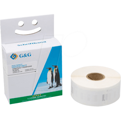 G&G 11352 - Ersatzetiketten - Labels für Dymo 25x54mm G&G 11352 - Ersatzetiketten - Labels für Dymo 25x54mm