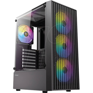 ANTEC 102056 - ANTEC AX27 RGB Elite, ATX, schwarz ANTEC 102056 - ANTEC AX27 RGB Elite, ATX, schwarz