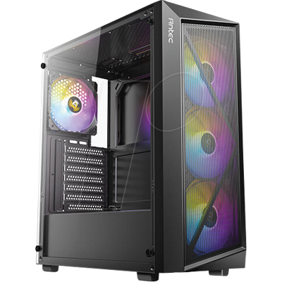 ANTEC 102070 - ANTEC AX67 ARGB, ATX, schwarz ANTEC 102070 - ANTEC AX67 ARGB, ATX, schwarz