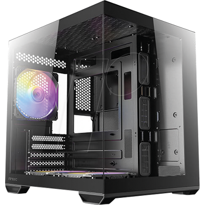 ANTEC 102179 - ANTEC CX60M ARGB, Micro-ATX, schwarz ANTEC 102179 - ANTEC CX60M ARGB, Micro-ATX, schwarz