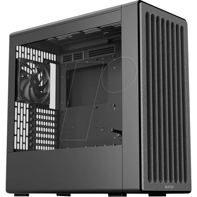 HAVN 13658 - HAVN BF 360 Flow Midi-Tower, E-ATX, Glas, schwarz HAVN 13658 - HAVN BF 360 Flow Midi-Tower, E-ATX, Glas, schwarz