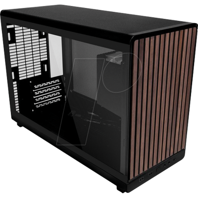 LIAN DAN WDG BK - Lian Li DAN Cases A3 Wood Edition M-ATX, Glas, schwarz LIAN DAN WDG BK - Lian Li DAN Cases A3 Wood Edition M-ATX, Glas, schwarz