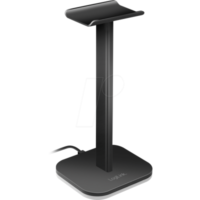LOGILINK AA0186 - Kopfhörerständer, RGB, schwarz LOGILINK AA0186 - Kopfhörerständer, RGB, schwarz