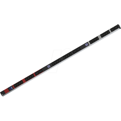 Bachmann BACH 800.2400 - PDU, 19", 1HE, 24x C13, 6x C19, Leistungsmessung Bachmann BACH 800.2400 - PDU, 19", 1HE, 24x C13, 6x C19, Leistungsmessung
