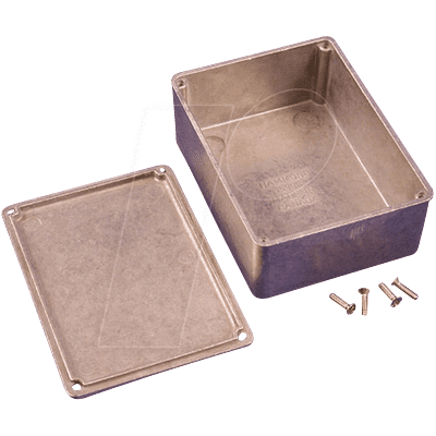 HAMMOND MANUFACTURING 1590S - Alugehäuse, 1590 S, 110,5 x 82,4 x 44 mm, aluminium HAMMOND MANUFACTURING 1590S - Alugehäuse, 1590 S, 110,5 x 82,4 x 44 mm, aluminium