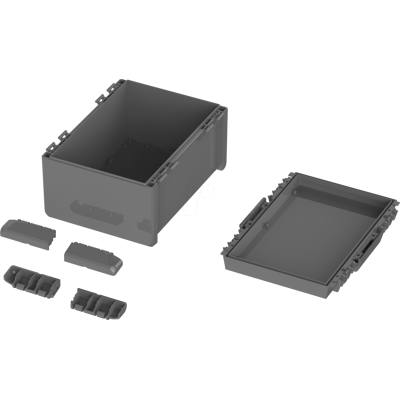 Bopla B 233016 ABS7024 - Bocube,ABS,239x300x160 mm, IP68 Bopla B 233016 ABS7024 - Bocube,ABS,239x300x160 mm, IP68