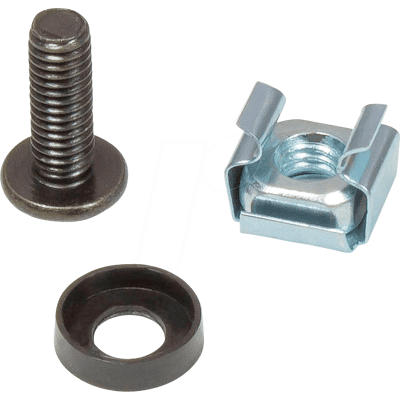 GOOD CONNECTIONS GC N0050 - Befestigungssatz M6, Schrauben 20 mm, 20er Set, schwarz GOOD CONNECTIONS GC N0050 - Befestigungssatz M6, Schrauben 20 mm, 20er Set, schwarz