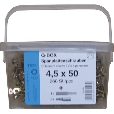 Reisser Schraubentechnik Q200 Plus TX Schrauben - 400 Stück Reisser Schraubentechnik Q200 Plus TX Schrauben - 400 Stück