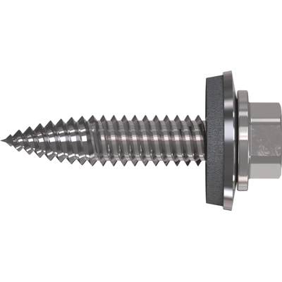 Reisser Schraube RST 67420/1 - Bimetall EPDM 16mm, 6x38 - Schrauben Reisser Schraube RST 67420/1 - Bimetall EPDM 16mm, 6x38 - Schrauben