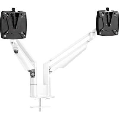 Novus Clu Duo C Monitorhalterung - Doppelarm 19-27" VESA 100x100 Weiß Novus Clu Duo C Monitorhalterung - Doppelarm 19-27" VESA 100x100 Weiß