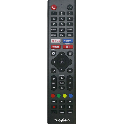 Nedis N TVRC45HIBK - Ersatz Fernbedienung für Hi-Sense Geräte Nedis N TVRC45HIBK - Ersatz Fernbedienung für Hi-Sense Geräte