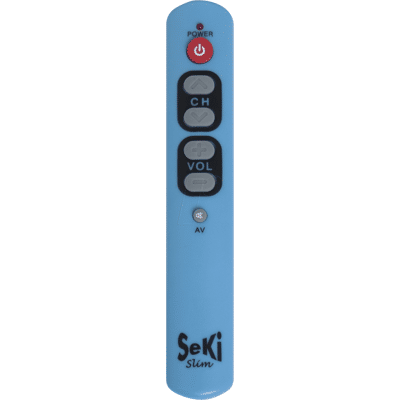 SEKI SLIM HB - Vielseitige, anpassbare Fernbedienung, hellblau SEKI SLIM HB - Vielseitige, anpassbare Fernbedienung, hellblau