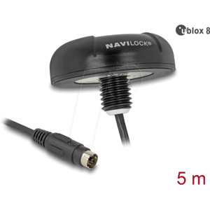 NAVILOCK 62798 - MD6 GNSS Empfänger, NL-803P EVA-M8Q, u-blox 8, 5 m NAVILOCK 62798 - MD6 GNSS Empfänger, NL-803P EVA-M8Q, u-blox 8, 5 m