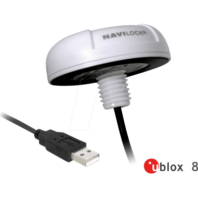 NAVILOCK 62532 - GPS Empfänger, u-blox 8, USB, Dachmontage, 4,5 m NAVILOCK 62532 - GPS Empfänger, u-blox 8, USB, Dachmontage, 4,5 m