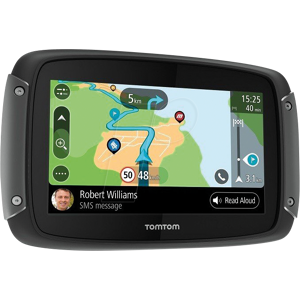 TOMTOM RIDER 550 - Motorrad-Navi - 4,3'' (10,9cm), Weltkarte, wetterfest, WiFi®, BT