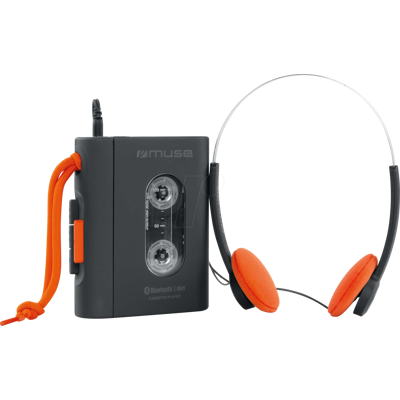 MUSE M-136WM - Tragbarer Kassettenspieler mit Kopfhörer M-136 WM MUSE M-136WM - Tragbarer Kassettenspieler mit Kopfhörer M-136 WM