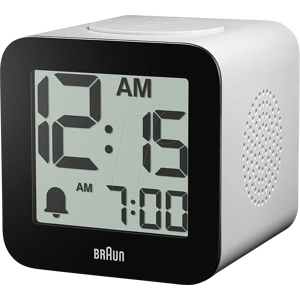 Braun BC25WP-DCF Kabelloser Digitalwecker - Wecker Braun BC25WP-DCF Kabelloser Digitalwecker - Wecker