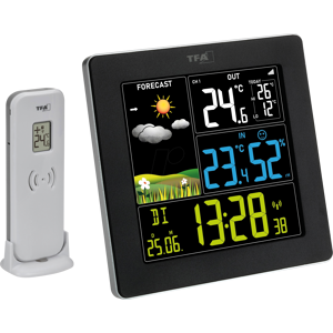 TFA Dostmann TFA 35117401 - Funk-Wetterstation mit Farbdisplay SUN 2 TFA Dostmann TFA 35117401 - Funk-Wetterstation mit Farbdisplay SUN 2