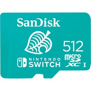 Sandisk SDSQXAO512GGNCZN - microSDXC-Speicherkarte 512GB, SanDisk Nintendo