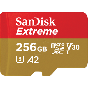 Sandisk SDSQXAV256GGN6MA - MicroSDHX-Speicherkarte, 256GB