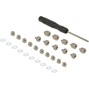 DELOCK 18288 - Befestigungsset 31-teilig für M.2 SSD / Modul DELOCK 18288 - Befestigungsset 31-teilig für M.2 SSD / Modul