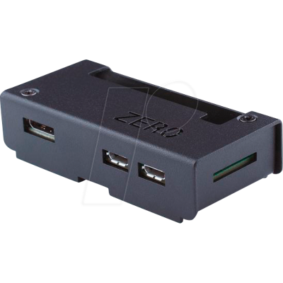 KKSB Hochwertige Stahlhülle 60115 - Raspberry Pi Zero - Schwarz - Gehäuse KKSB Hochwertige Stahlhülle 60115 - Raspberry Pi Zero - Schwarz - Gehäuse