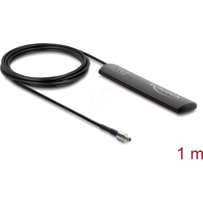 DELOCK 90711 - LTE Antenne TS9 Stecker, omnidirektional, mit Anschlusskabel DELOCK 90711 - LTE Antenne TS9 Stecker, omnidirektional, mit Anschlusskabel