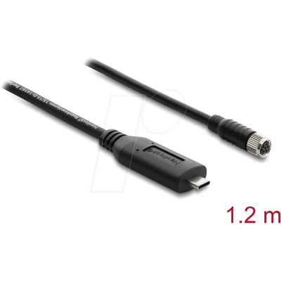 NAVILOCK 61286 - GNSS Anschlusskabel, USB 2.0 Type-C > M8 Buchse, wasserdicht, 1, NAVILOCK 61286 - GNSS Anschlusskabel, USB 2.0 Type-C > M8 Buchse, wasserdicht, 1,