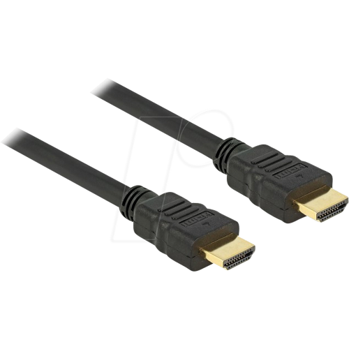 DELOCK 84753 - HDMI High Speed mit Ethernet Kabel, 4K 30 Hz, 1,5 m