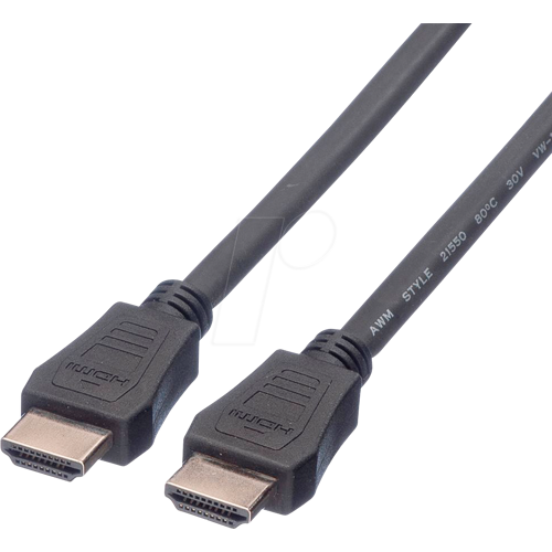 VALUE 11995736 - High Speed HDMI Kabel mit Ethernet, LSOH, 7,5 m