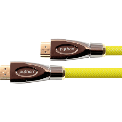 Python Hochgeschwindigkeits-HDMI-Kabel 0,5 m Ethernet 4K2K UHD Gold- plated OFC Nylon Python Hochgeschwindigkeits-HDMI-Kabel 0,5 m Ethernet 4K2K UHD Gold- plated OFC Nylon