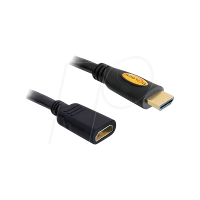 DELOCK 83081 - High Speed HDMI Verlängerungskabel mit Ethernet A Stecker/Buchse DELOCK 83081 - High Speed HDMI Verlängerungskabel mit Ethernet A Stecker/Buchse