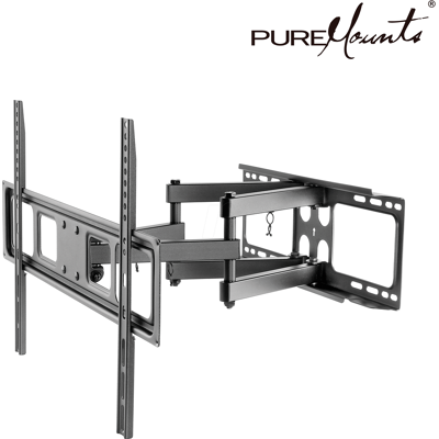 PUREMOUNTS PM-FM41-600 - TV-Wandhalterung, neigbar, schwenkbar, 32" - 70", schwarz PUREMOUNTS PM-FM41-600 - TV-Wandhalterung, neigbar, schwenkbar, 32" - 70", schwarz